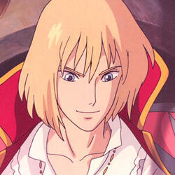 image of howl from the movie howl's moving castle